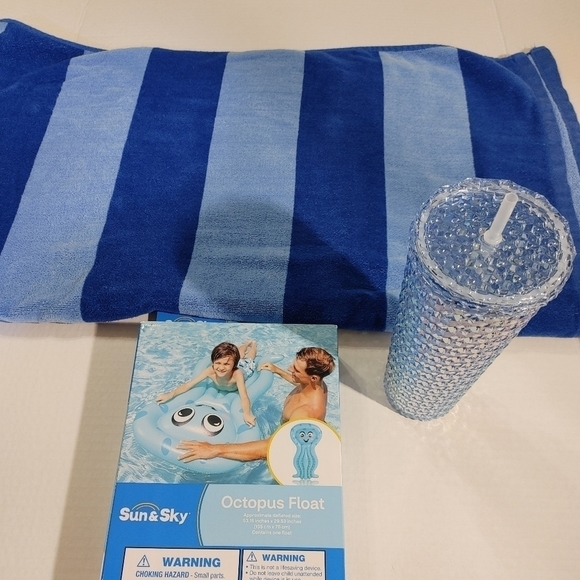 NWT (NEW) Sun & Sky Octopus Float For Children 53" X 29" - Picture 5 of 6